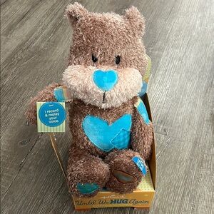 Hallmark Brown and Blue Hug Again Bear